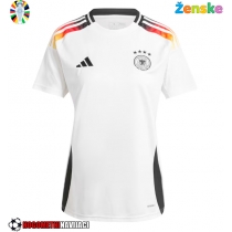 Ženske Nogometnih dresov Nemčija Domači EP 2024 Kratki rokavi